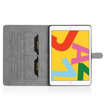 IPad 10.2 2019 Padengti Blizgučiai Bling Smart odos Stovėti Tablečių piniginės Funda iPad 10.5 colių Oro Atveju 3 + filmas