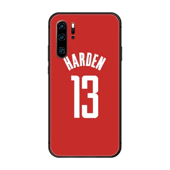 James Michael Jordan Kario kobe Telefono Padengti Korpuso Huawei P8 P9 P10 P20 30 P40 Lite Pro Plus smart Z 2019 juoda buferio