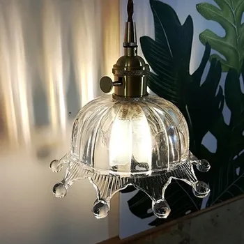 Japonija sieniniai šviestuvai luminaria kristalų Namų Puošybai E27 Šviesos Rungtynių restoranas šviestuvas suspendu hanglamp