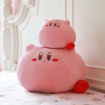 Japonijos Anime ir Animacinių filmų Super Mielas Kirby Minkštas Pliušas Pagalvės Lėlės Aplink Žaidimas Dovanų