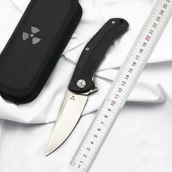 JK3215G10 flip folding peilis rutulinis guolis D2 ašmenys G10 rankena lauko kempingas multi-purpose medžioklės EDC įrankis