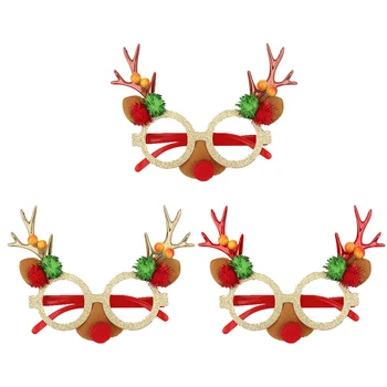 Kalėdų Akinius Dekoracijos Suaugusiųjų Vaikų Žaislai Santa Sniego Akiniai Kalėdos, Kalėdos Dekoro Holiday Dress Up Juguetes