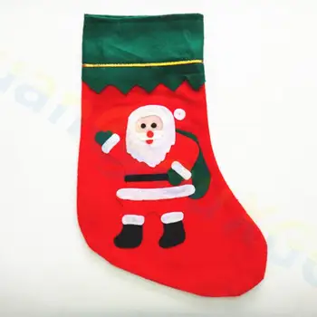 Kalėdų dekoro Santa Claus neaustinių saldainiai dovanų kojines Kalėdų kojinę Kalėdų medžio Pakabukas šalies langą viešbutis Rekvizitai