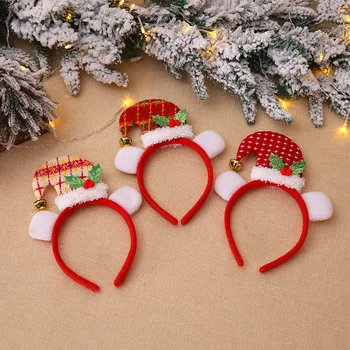 Kalėdų hairbands santa medis briedžių, elnių ragai bandana vaikams suaugusiųjų galvos apdangalai, elnių papuošalai kalėdų dekoracijas šalies cosplay