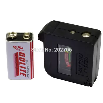 Karšto Pardavimo BT-860 Universal Baterija Volt Testeris Reguliariai arba Įkraunamos AA, AAA, C, D Baterijos 9V Baterijos 1,5 V Mygtuką Ląstelių