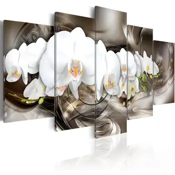 Karšto Parduoti HD Drobė Spausdinti Šiuolaikinės Mados Sienos Meno Gėlių vidaus Apdailos Pasirinkti Spalvą ir Dydį( be Rėmelio )
