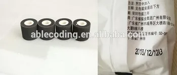 Karšto rašalo roll 36*32 mm pusiau automatinį data kodavimo mašina šilumos rašalo roll naudojamas MY380 kodavimo mašina