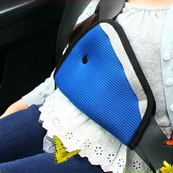 Kvėpuojantis Baby Kid Automobilio Saugos Diržus Sureguliuokite Prietaiso Vaikų Saugos Padengti Pečių Diržo Dirželio Įtempiklis Vaikams Saugos Diržų Įrašus