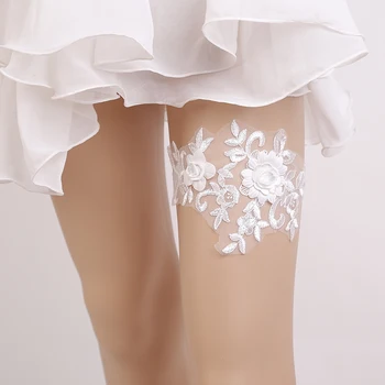 Kūrybiškumas-Nėrinių Vestuvės, Nuotakos Keliaraištis Moterų Sexy Kojos žiedas Diržo Keliaraiščiai Suspender šalies Prekių apdailos reikmenys