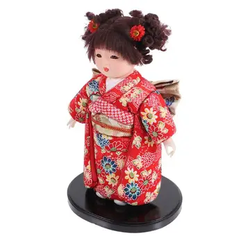 Kūrybos Rankdarbių Japonijos Lėlės Japonų Lėlė Puošmena Stalo Kimono Doll