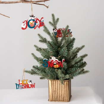 Laiškas Medžio Sniego Pakabučiai Kalėdų Medžio Apdaila Kabantys Papuošalai Amatų Kalėdos Naujieji Metai Šalis Vestuvių Namų Dekoro 63195