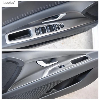 Lapetus Vidinės Durys, Porankiai Langų Pakėlimo Mygtuką, valdymo Skydelio Dangtelį Apdaila ABS / Nerūdijančio Plieno Interjero Hyundai Elantra 2021