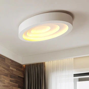 LED kūrybos miegamojo lempa, šiltas, romantiškas postmodernaus minimalistinę atmosferą Šiaurės kambarį kambario lubų lempa