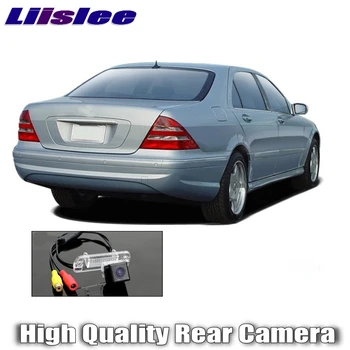 Liislee Automobilio Kamera Skirta Mercedes Benz MB S w220 cdi S280 S320 S400 S350 S430 S500 S600 S55 S63 S65 Galinio vaizdo Atsargines Kameros CCD + RCA