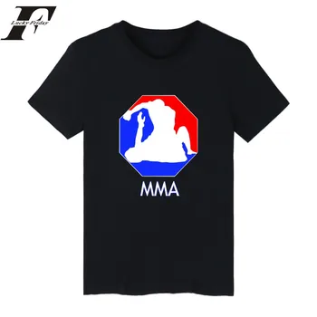 LUCKYFRIDAYF vasaros mados MMA marškinėliai Spausdinami sporto vyrai moterys t marškinėliai atsitiktinis marškinėliai, unisex trumpomis rankovėmis t-shirt viršūnes 4XL