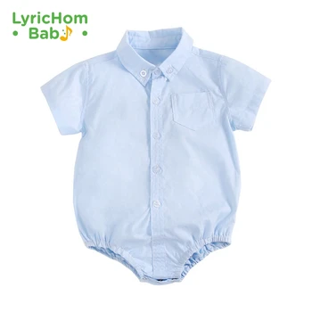 LyricHom Baby 0-3Y Kūdikių Drabužiai Berniukas Pavasarį Kietųjų Berniuko, Romper Mados Jumpsuit Romper Bodysuit Kostiumų Naujagimiams