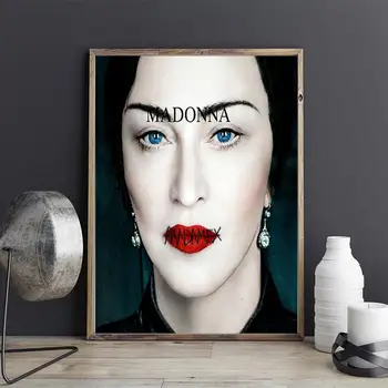 Madonna Madona Albumą Sienos Meno užkulisiai Drobė Paveikslų, Cuadros Sienos Menas Nuotraukas, Namų Dekoro