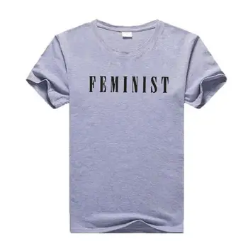 Mados Feminizmo Marškinėliai Moterims Topai Vasaros Trumpomis Rankovėmis Hipster Balti Juodi Marškinėliai Tee Marškinėliai Femme Atsitiktinis Harajuku Moterų Marškinėlius