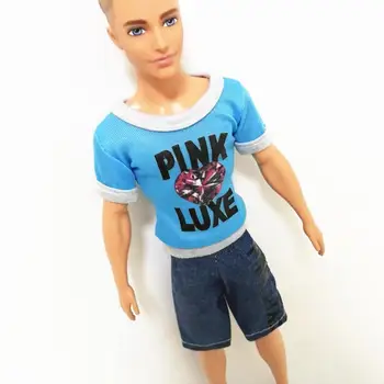 Mados Kostiumą Apranga Komplektai Barbie, 11Inches Ken Berniukas Draugui BJD FR SD Lėlės Drabužiai Lėlių Roll Žaisti Priedai