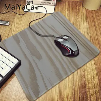 MaiYaCa Rudos Medienos grūdų, Medinės Grindys Gamer Mouse Pad žaidimų pelės mygtukai Didelis Fiksavimo Krašto Klaviatūros Stalo Dangtis Dota