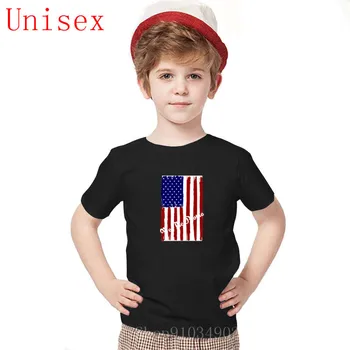 Mes, Žmonės, Amerikos vėliavos, Marškinėliai Vaikų Vasaros vaikų trumpomis Rankovėmis O-kaklo vaikams drabužių berniukų marškinėliai už nepilnametės