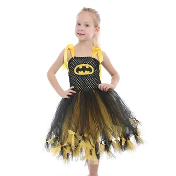 Mielas Super Herojus Baleto Sijonas Kostiumas Batgirl Tutu Sijonas Mergaitėms Cosplay Kostiumai Šalis