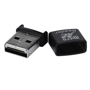 MINI Super Speed USB 2.0 Micro SD/SDXC TF Kortelių Skaitytuvo Adapteris Didelės Spartos Mini USB 2.0 Micro SD TF T-Flash Atminties