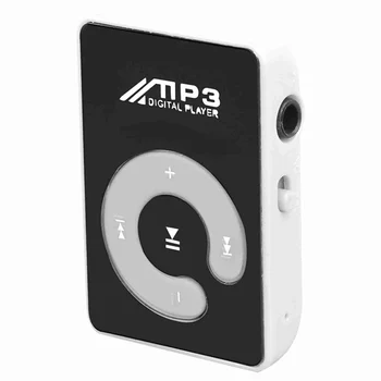 Mini Veidrodis Įrašą USB Skaitmeninis Mp3 Muzikos Grotuvas Paramos 8GB SD TF Kortelę Rožinė Žalia Mėlyna Juoda