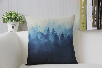Miško pagalvėlė padengti miesto pagalvės, Sofos Namų Puošybai pagalvę padengti funda cojin namo automobilių dekoratyvinis almofadas