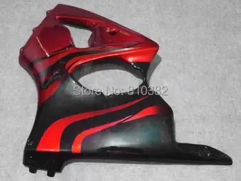 Motociklo Lauktuvės komplektas KAWASAKI Ninja ZX6R 00 01 02 ZX6R 636 2000 2001 2002 Žinomų raudona juoda Purvasargiai set +dovanos SL62