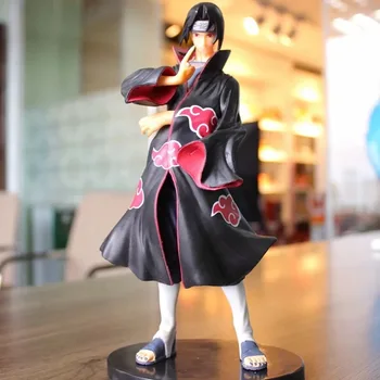 Naruto Shippuden Akatsuki Uchiha Itachi Veiksmų Skaičius, Modelis Anime Prototipo Statula Kolekcines Žaislas Figma Darbastalio Apdaila