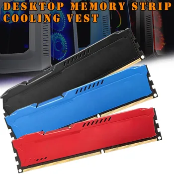 Naujas 1 Vnt Atminties Heatsink Aušintuvo Radiatoriaus Vest Aušinimo Darbalaukyje DDR2 DDR3 DDR4 EM88