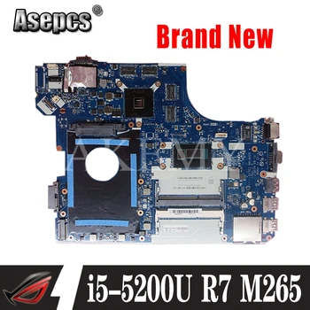 NAUJAS! Lenovo Thinkpad E550 E550C NM-A221 Laotop Mainboard NM-A221 Plokštė su i5-5200U CPU R7-M265 GPU