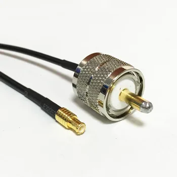 Naujas UHF Male Plug Jungiklis MCX Male Plug ST RG174 Kabelis Adapteris 20CM 8inch, skirtas wifi antena