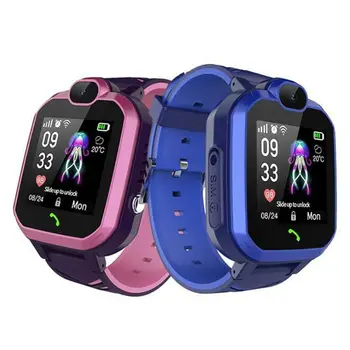 Nauji Kids, Smart Žiūrėti LBS IP67 atsparus Vandeniui Tracker SOS Ryšio Telefono Vaikų Riešo Laikrodį Smartwatch Vaizdo Skambučių Vaikas smartwatch