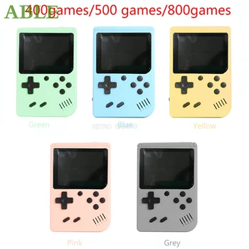 Naujų produktų 800 1 500 1 Gameboy Retro Vaizdo Žaidimų Konsolės Retro Nešiojamų Žaidimų Konsolės 8-Bitų 3,0 Colių Mini Nešiojamą Grotuvą
