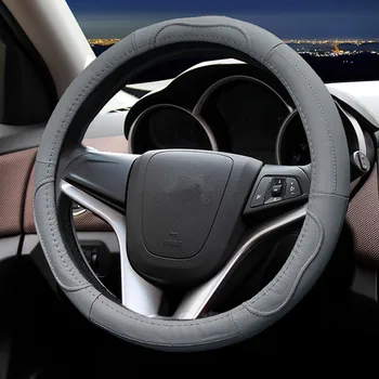 Nekilnojamojo Aukštos kokybės odos automobilio vairo padengti vasaros universalus Chevrolet cruze mrlibu XL cavalier LOVA RV trax PLAUKTI