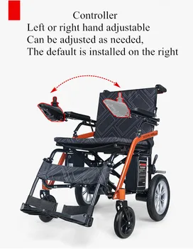 Nemokamas pristatymas Vienerių metų garantija lankstymo lengvas elektrinių neįgaliųjų vežimėlių neįgaliesiems