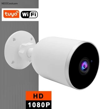 NEOCoolcam Tuya Smart Gyvenimo WiFi IP Kameros 1080P Belaidžio Saugumo kamerų Infraraudonųjų spindulių Naktinio Matymo Dviejų krypčių Garso, Judesio Aptikimo