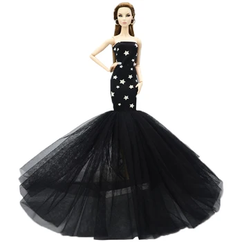 NK 2020 Naujausias Lėlės Suknelė Gražus Pilnas Nėrinių Suknelė Viršų Mados Šalies Aprangą Undinė Sijonas Barbie Lėlės Priedai JJ