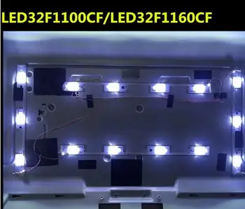 Originalus 8 VNT. (4X4 LED+4X3 Led) LED backlight baras KONKA LED32F1100CF 35019911 35019908