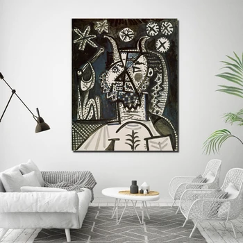Pablo Picasso Žvaigždžių Drobė, Tapyba Spausdinti Kambarį Namo Apdaila Modernios Sienos Meno Aliejaus Tapybai Plakatai Nuotraukas Sistemą