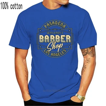Pasadenoje Barber Parduotuvė Los Andžele, t-shirt