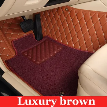 Pasirinktinis tilptų automobilio grindų kilimėliai, Lexus LS 430 460 600H L LS430 LS460 LS460L LS600H LS600HL automobilių stiliaus kilimas įdėklai (2000 m.-dabar)
