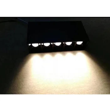 Patalpų Apšvietimas CREE 5x2W 10x2W 15x2W LED Spot Šviesos diodų (LED) Šviestuvai Embedded Sienų Lubų Lempos AC85-265V 6pcs Nemokamas Pristatymas