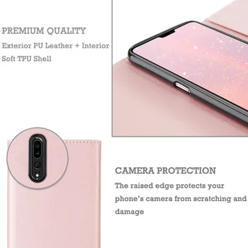 Pepmune Prabanga Apversti Piniginės Odos Atveju Huawei 30 Pro P9 P10 P Smart 2019 Nova 4e Kristalų Telefono Dangtelis Huawei P20 Lite