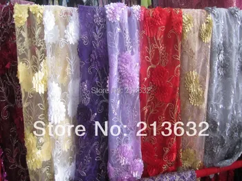POz110 tekstilės blizgučiais, siuvinėjimo seilėtas siuvinėjimo audinys karšto stereo tipo sijonas siuvinėjimo, Namų Baldai