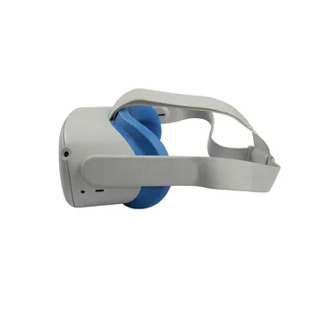 Prakaitui Minkšto Silikono Akių Kaukė Padengti Oculus Quest 2 VR laisvų Rankų įrangos Dalys Šviesos nepralaidžiose VR Šalmas Akių Kaukė Padas