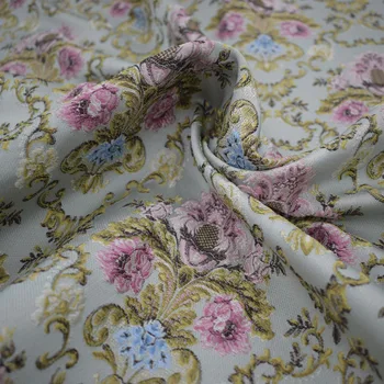 Prancūzijos importo brokatas žakardo audinio satino suknelė tissus as metrų telas heidi bazin riche getzner tissu tecido tela tecidos