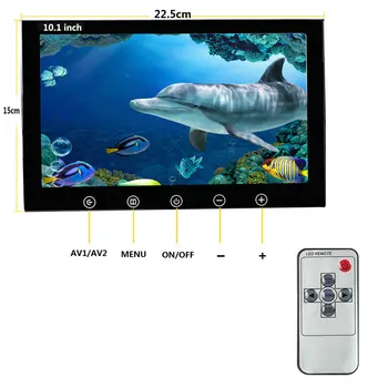 Prieš 10 Colių Povandeninės Žūklės Vaizdo Kamera Žuvų Ieškiklis IP68 Vandeniui 38 šviesos Diodai 360 Laipsnių Besisukanti Kamera